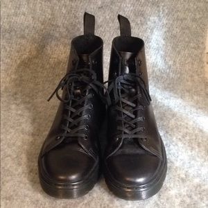 Dr. Martens Talib 8 eye all black boots